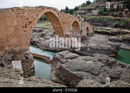 Details der Dalal Brücke In Zakho, irakische Kurdistan, Irak Stockfoto