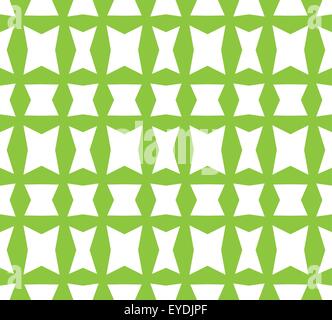 Vektor nahtlose Hintergrund. Grünes Raster von geometrischen Formen Stock Vektor