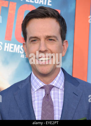 Westwood, Kalifornien, USA. 27. Juli 2015. Ed Helms kommt für die Premiere des Films "Urlaub" im Dorf Theater. Bildnachweis: Lisa O'Connor/ZUMA Draht/Alamy Live-Nachrichten Stockfoto