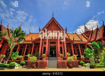 Nationalmuseum in Phnom Penh - Kambodscha Asien Stockfoto