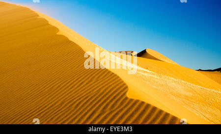 Dramatische Dünen Sossusvlei, Namib-Naukluft Wüste, Namibia Stockfoto