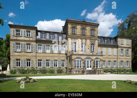 Schloss Fantaisie Burg, Eckersdorf, in der Nähe von Bayreuth, Upper Franconia, Bayern, Deutschland Stockfoto