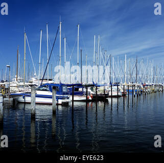Heiligenhafen, Ostsee, Basel-Landschaft - DEU, Deutschland, Stockfoto