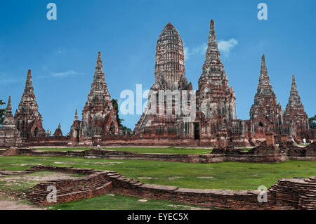 Alte Stadt von Ayuttaya, in der Nähe von Bangkok Thailand Stockfoto