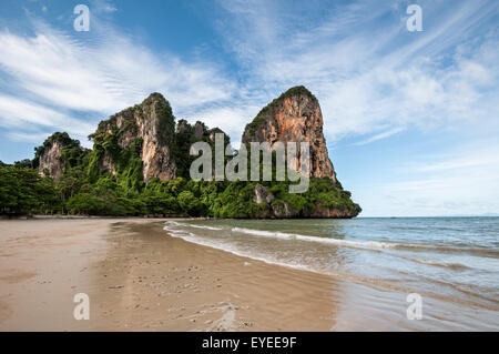 Railay Beach in Krabi Thailand Urlaub Stockfoto