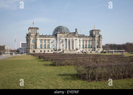 Deutschen Bundestages, Berlin Deutschland (Reichstag) Stockfoto