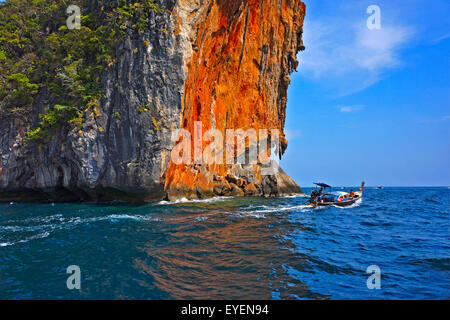 Thailand Thailand Koh Phi Phi Strand Maya Bay auf Koh Phi Phi Leh island Stockfoto