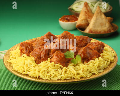 INDISCHE CHICKEN TIKKA MASALA Stockfoto