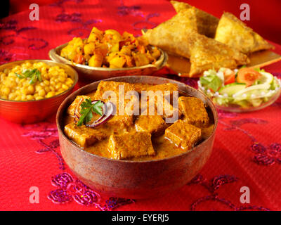 INDISCHE SHAHI PANEER CURRY Stockfoto