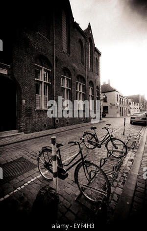 Brugge Fahrräder, Brugge, Belgien, © Clarissa Debenham / Alamy Stockfoto