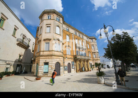 MARTINA FRANCA, Italien - 15. März 2015: Typische Architektur im Zentrum von Martina Franca, Taranto Provinz Süd-Italien. Stockfoto