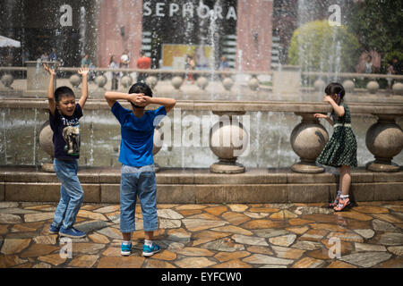 Solana Lifestyle Shopping Park in Peking, China Stockfoto