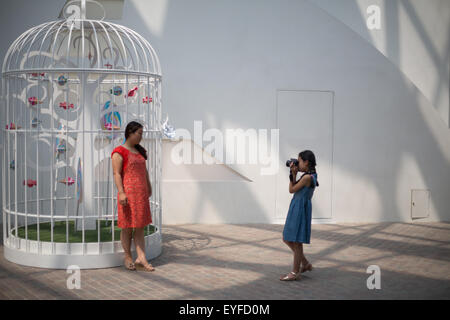 Solana Lifestyle Shopping Park in Peking, China Stockfoto