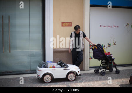 Solana Lifestyle Shopping Park in Peking, China Stockfoto