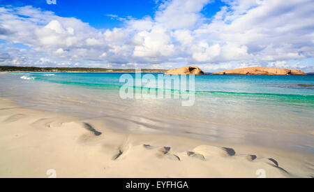 Twilight Strandbucht in Esperance, Western Australia, Australia Stockfoto