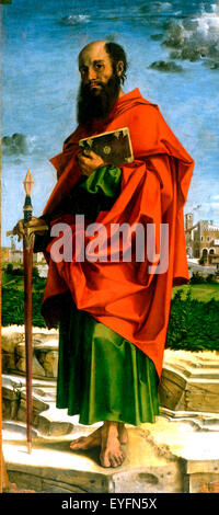 Saint Paul von Bartolomeo Montagna Saulus von Tarsus Stockfoto
