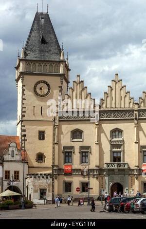 Tabor City Hall Tschechische Republik Stockfoto