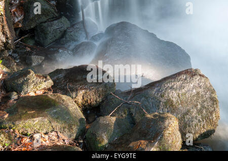 Lumsdale verliebt sich in Matlock, Derbyshire England UK Stockfoto