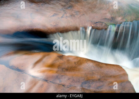 Catrake Force Wasserfall Keld im Swaledale, North Yorkshire England UK Stockfoto