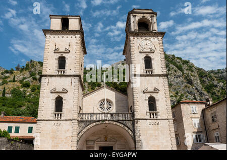 Kathedrale St. Tryphon Kotor, Montenegro Stockfoto