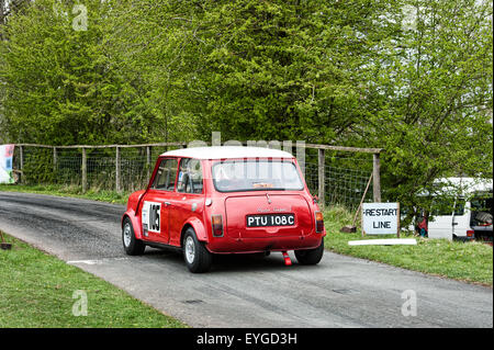 Hillclimb Racing Cars Stockfoto