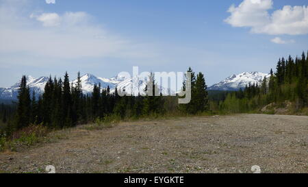 Nördlichen Rocky Mountains, British Columbia. Stockfoto