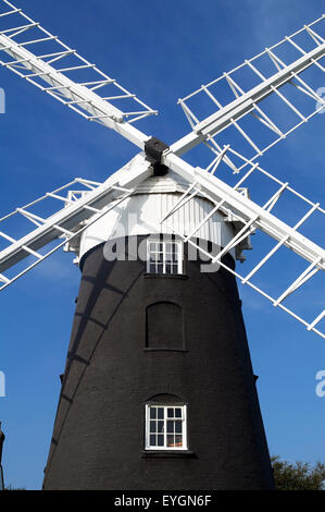 Stow Hill Windmühle Mundesley in Norfolk England UK Europa Stockfoto