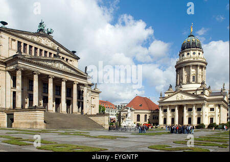 Gendarmenmarkt-Kathedrale Berlin Deutschland Europa Stockfoto