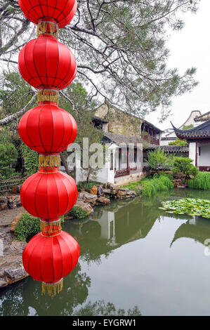 Meister der Netze Garten in Suzhou, China Stockfoto