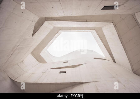 Brasilien, Fenster in der Decke des Ibere Camargo Museum; Porto Alegre Stockfoto