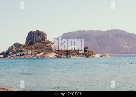 Kastri kleine Insel in der Nähe von Kefalos Dorf Stockfoto