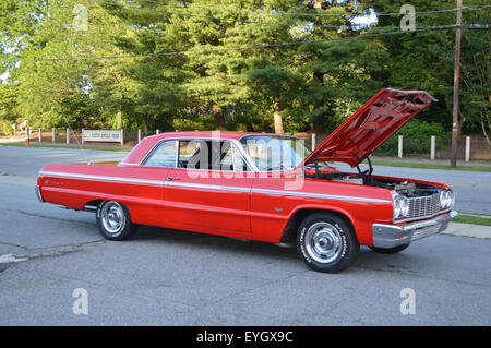 Ein 1964 Chevrolet Impala SS hard Top Coupe. Stockfoto