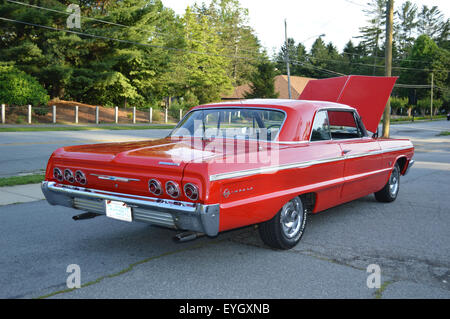 Ein 1964 Chevrolet Impala SS hard Top Coupe. Stockfoto