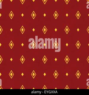 Klassische Musterdesign mit Raute. Vektor-Illustration. Stock Vektor