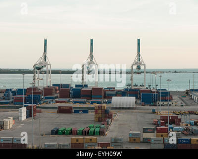 Hafen von Miami, Miami, Florida Stockfoto