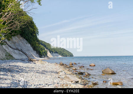 Insel Rügen, Kreide-Küste, Deutschland Stockfoto