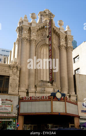 Das Los Angeles Theater am Broadway in Downtown Los Angeles, CA Stockfoto