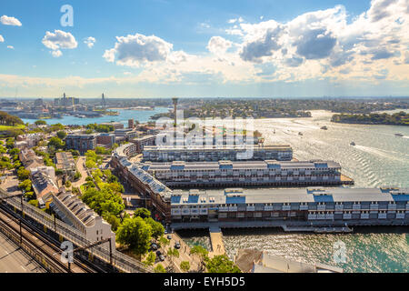 Panoramablick auf Sydney Stockfoto