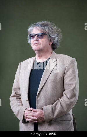 Irische Dichter. Paul Muldoon, erscheinen auf dem Edinburgh International Book Festival. Stockfoto