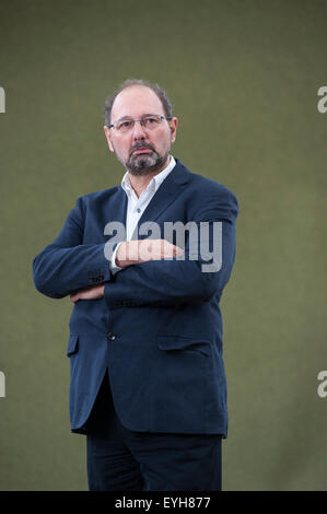 Russische Experten Richard Sakwa, erscheinen auf dem Edinburgh International B.ook Festival. Stockfoto