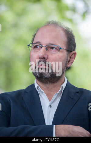 Russische Experten Richard Sakwa, erscheinen auf dem Edinburgh International B.ook Festival. Stockfoto