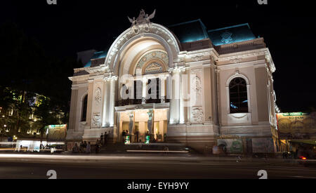 Opernhaus Saigon, Ho Chi Minh, Vietnam. Stockfoto