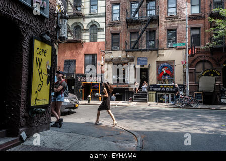 New York, NY MacDougal Street in Greenwich Village © Stacy Walsh Rosenstock Stockfoto