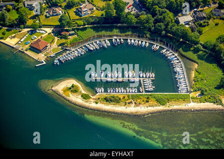 Neustädter Segelverein e.V. Segelclub, Lübecker Bucht, Neustadt in Holstein, Schleswig-Holstein, Deutschland Stockfoto