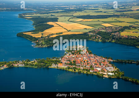 Ratzeburger See See, Domsee See, See Küchensee, Bucht von Lübeck, Ratzeburg, Schleswig-Holstein, Deutschland Stockfoto