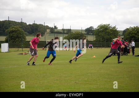 Ultimate Frisbee UK Open Stockfoto