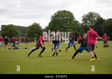 Ultimate Frisbee UK Open Stockfoto