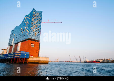 Elbphilharmonie im Quartier HafenCity, Hamburg, Deutschland Stockfoto