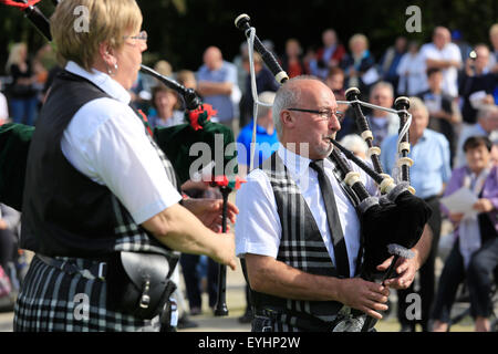 Dinslaken, Deutschland, singen Tag des Liedes, größte Shanty-Chor der Ruhr Stockfoto