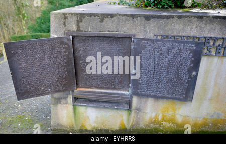 Deutscher Soldatenfriedhof, Fort George. Guernsey, Channel Islands Stockfoto